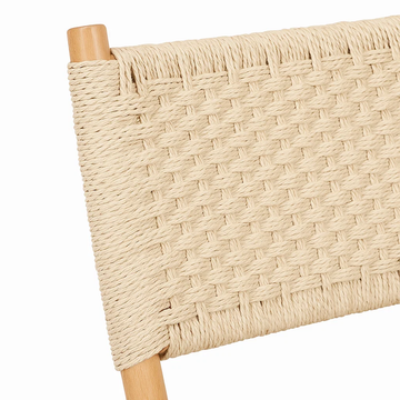 Silla Plegable Madera Rattan II